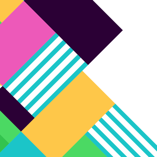 Bunter abstrakter geometrischer Hintergrund PNG-Design