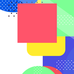 Fundo de formas geométricas coloridas Transparent PNG