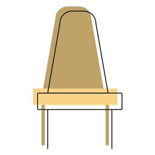 Icono de silla de comedor