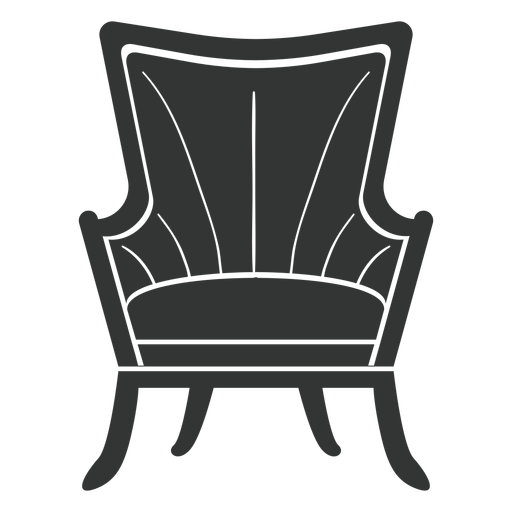 Download Fanback wing chair flat icon - Transparent PNG & SVG ...