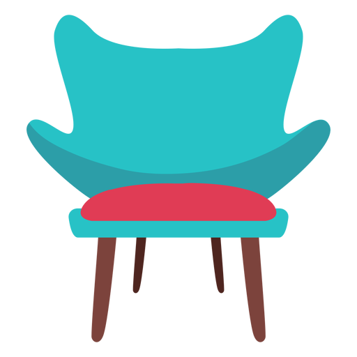 Fashion chair icon PNG Design