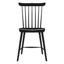 Lath chair flat icon PNG Design