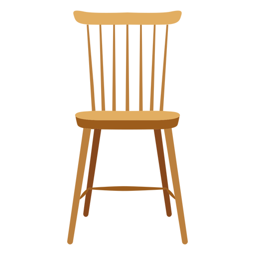 Icono de silla de list?n Diseño PNG