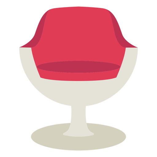 Icono de silla moderna