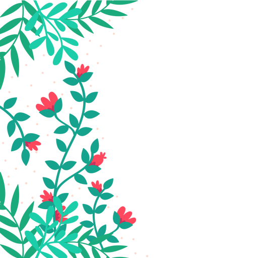 Hintergrund der roten Blumenreben PNG-Design