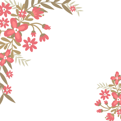 Fondo de flores rojas - Descargar PNG/SVG transparente