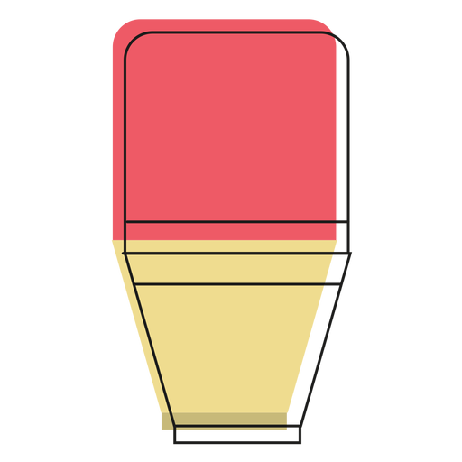 Icono de silla de respaldo cuadrado Diseño PNG