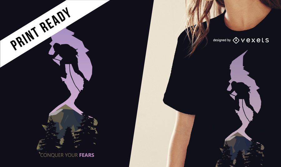 Mountain climbing t-shit design Mountain climbing t-shit design