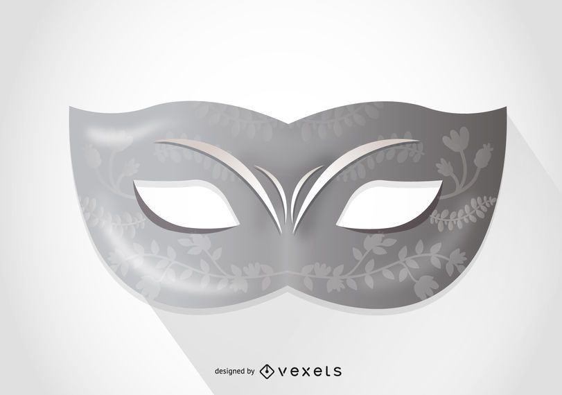 Minimalist Venice carnival mask Minimalist Venice carnival mask