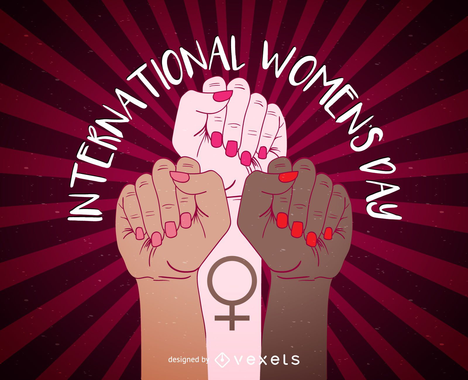 International Women's Day illustration design