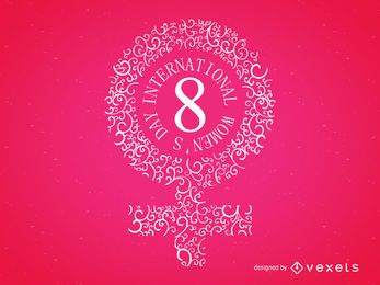 Frauentag Symbolillustration