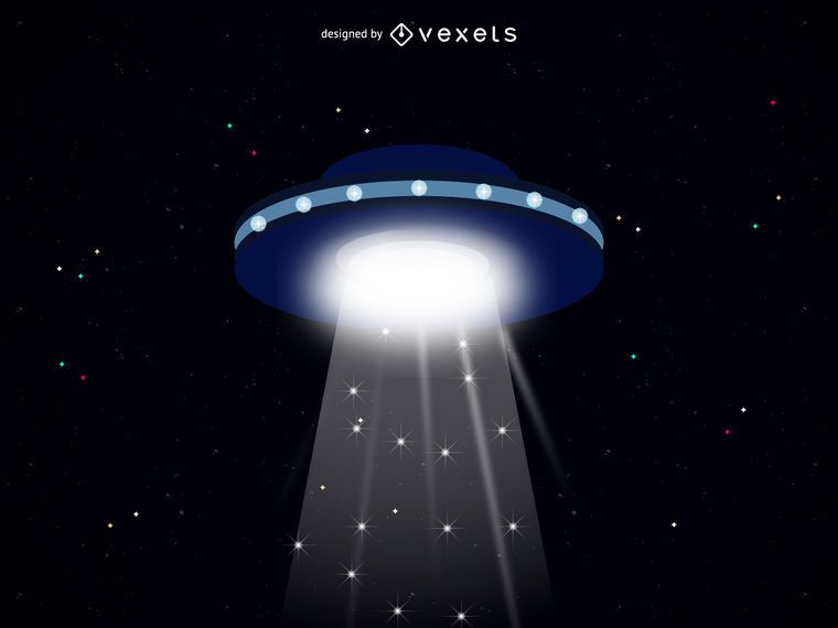 Alien spaceship illustration Alien spaceship illustration