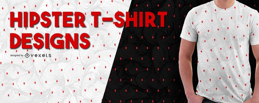 Hipster pattern design de t-shirt Hipster pattern design de t-shirt