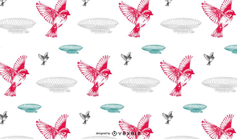 Diseño sin costura patrón de la vendimia Diseño sin costura patrón de la vendimia