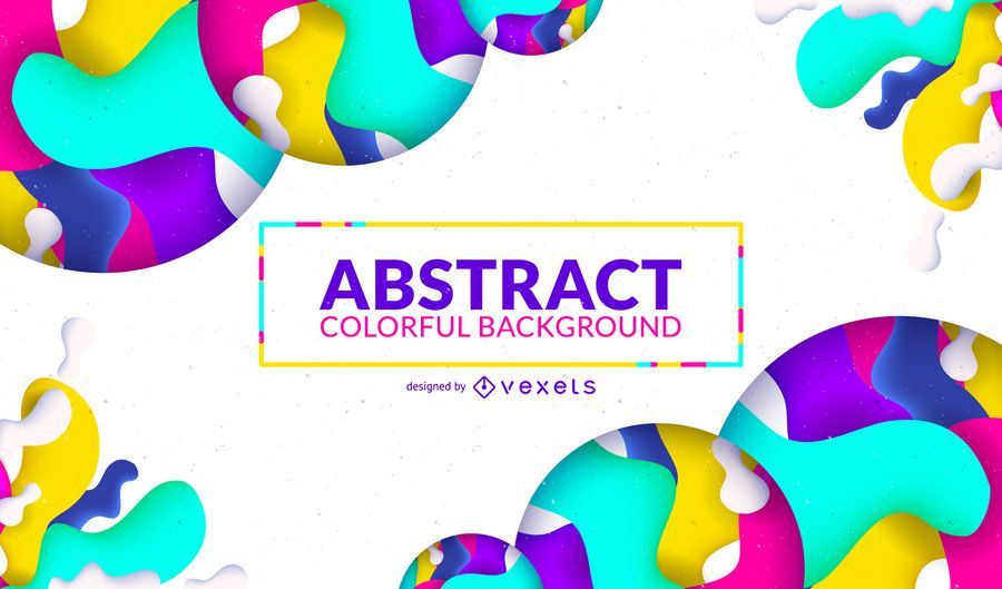 Abstract bright paint circles background Abstract bright paint circles background