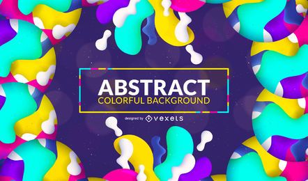 Abstrakt bunt spritzt Hintergrund Abstrakt bunt spritzt Hintergrund