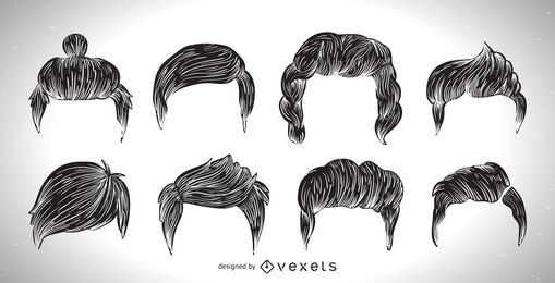 Homens, corte cabelo, cobrança Homens, corte cabelo, cobrança