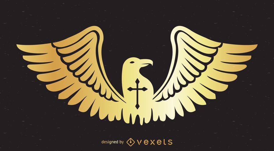 Diseño de la insignia del águila Diseño de la insignia del águila