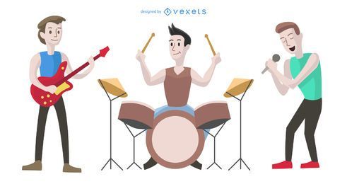 Ilustração de banda desenhada para meninos