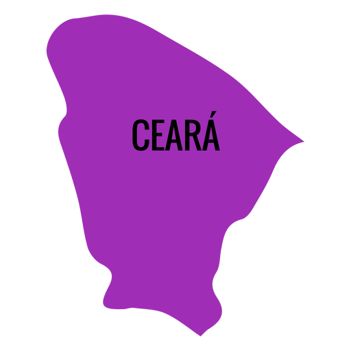 Mapa do estado do ceará - Baixar PNG/SVG Transparente