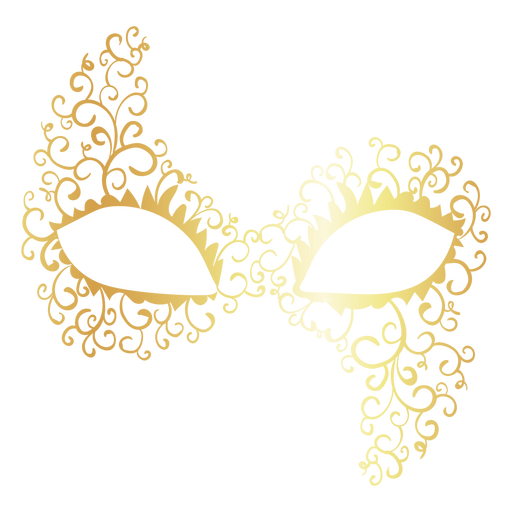 Colombina carnival mask icon PNG Design
