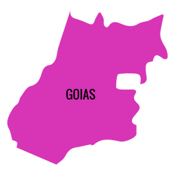 Goias Staatskarte PNG-Design