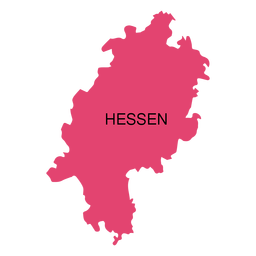 Hesse state map