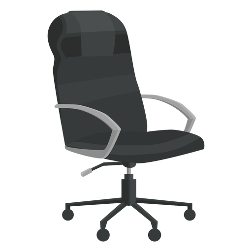 Leather office chair clipart PNG Design