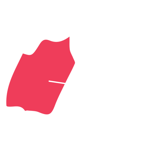 Manipur state map PNG Design