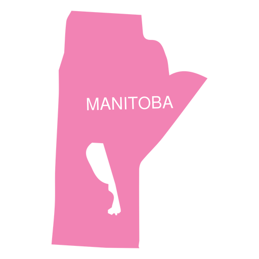 Printable Blank Map Of Manitoba Outline Transparent Map | Images and ...