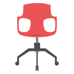 Office chair icon office elements PNG Design