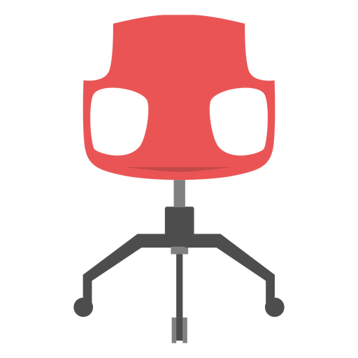 Icono de silla de oficina elementos de oficina