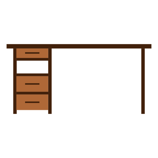 Design Png E Svg De Ícone De Mesa De Escritório Para Camisetas 