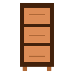 Clipart de gaveta de escritório Desenho PNG