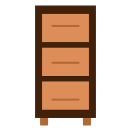 Office drawer clipart PNG Design