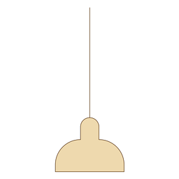 Icono de lámpara colgante de oficina Transparent PNG