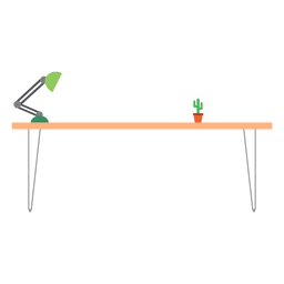 Office table clipart PNG Design