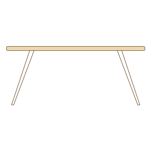 Icono de mesa de oficina Diseño PNG