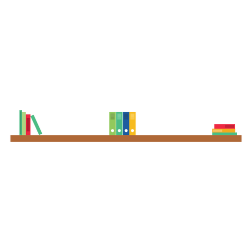 Bookshelf Vector Png