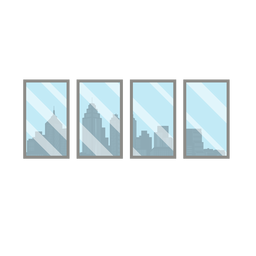 Cliparts für Office-Fenster anzeigen PNG-Design