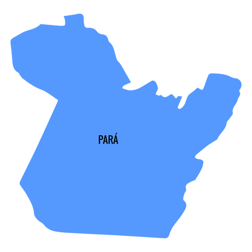 Mapa do estado do Pará Baixar PNG/SVG Transparente