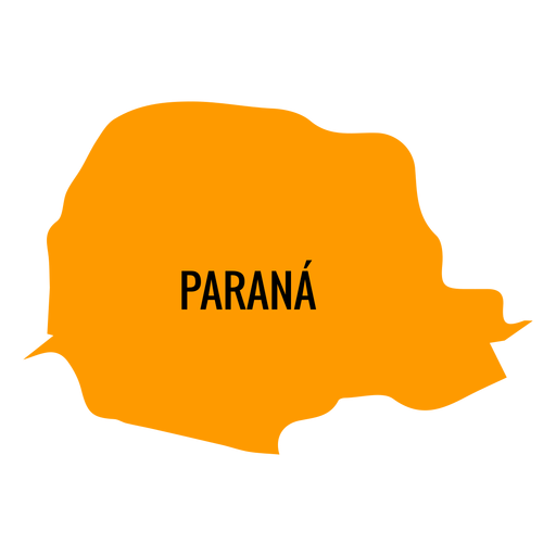 Mapa del estado de Paraná - Descargar PNG/SVG transparente