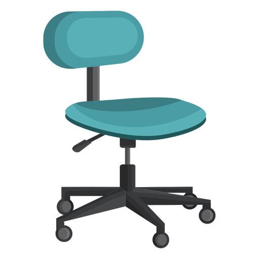 Small office chair clipart PNG Design