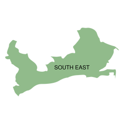 South East District Map PNG & SVG Design For T-Shirts