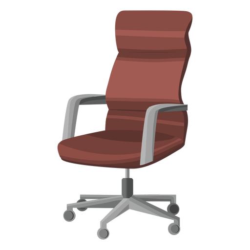 Swivel office chair clipart PNG Design