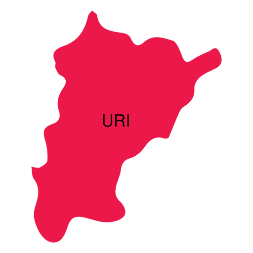 Uri canton map PNG Design