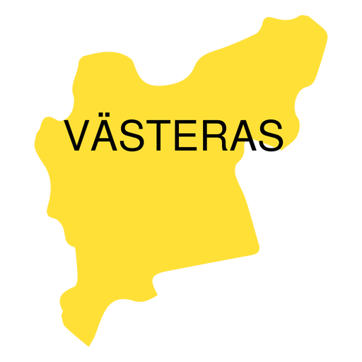 Vastmanland county map