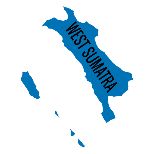 West sumatra province map