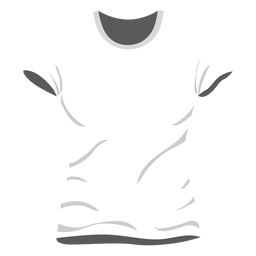 Ícone de camiseta masculina branca Transparent PNG