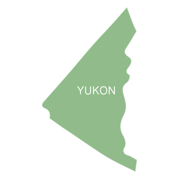 Yukon Territory Map PNG & SVG Design For T-Shirts